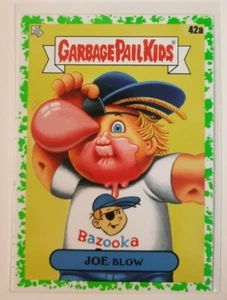 2021 Topps Garbage Pail Kids GPK Food Fight JOE BLOW Card #42a Booger Green - Picture 1 of 1
