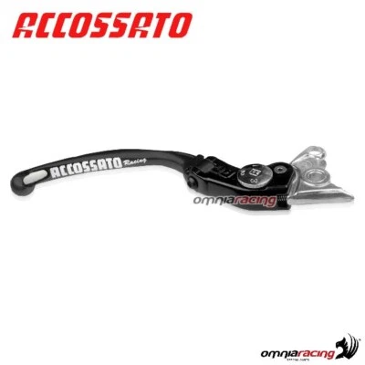 Adjustable long brake lever RST Accossato black Ducati 999S final edition 2004 - Image 1 of 4