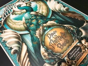 NC Winters Dave Matthews Band DMB Saratoga Springs N2 Artist Ed Art Print Poster - Picture 1 of 12