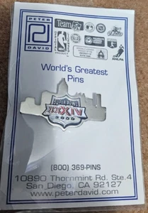 2000 Super Bowl 34 XXXIV NEW Peter David Rams Titans pin - Picture 1 of 1