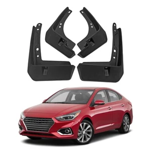 For Hyundai Accent 2018-2021 Mud Fender Flaps Splash Guards Mudflaps Mudguards*4 - Picture 1 of 8