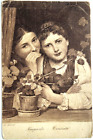 Vintage Postcard Germany Picture Of Girlfriends 1921