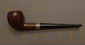 Pipa de tabaco para fumar de oro Medico de colección importada de madera de brezo de oro de 14 k - Imagen 1 de 9