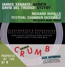 Crumb / Stockhausen - Music of Xenakis [New CD]