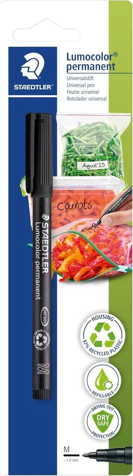 Universalstift für die Küche Lumocolor permanent pen, zur Beschriftung - Bild 1 von 4