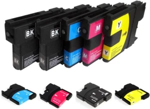 Fabselection Brother Compatible Ink Cartridges Replacement for Brother LC 38 ... - Picture 1 of 12