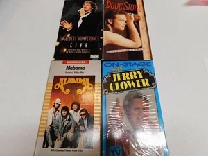 VHS Concerts Jerry Clower Engelbert Mumperdinck Doug Stone Alabama Greatest Hits - Picture 1 of 5