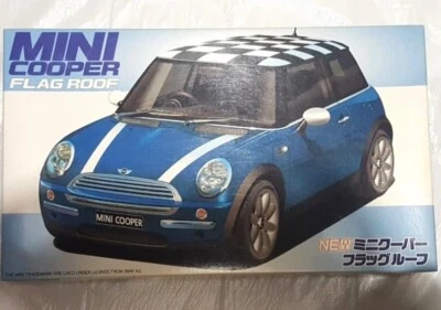 1/24 FUJIMI - Mini Cooper Flag Roof - Sealed Plastic Model Kit - Image 1 of 2