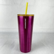 New Starbucks Summer Stainless Steel Petunia Cold Cup Pink 24 Oz