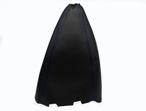 Para DAEWOO MATIZ 1998-2005 Fuelle Palanca de Cambio Piel - Costuras Azul Oscuro - Picture 1 of 1