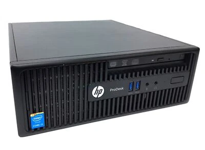 HP Windows Desktop PC Prodesk 400 G2.5 SFF - i3-4170 @ 3.7 - 8GB RAM - 500GB ... - Image 1 of 4