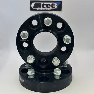 2x Espaciadores de rueda BMW E53 E65 MTEC centrados en el cubo 30 mm 5x120 PCD 14x1,5 Foto 1 de 2