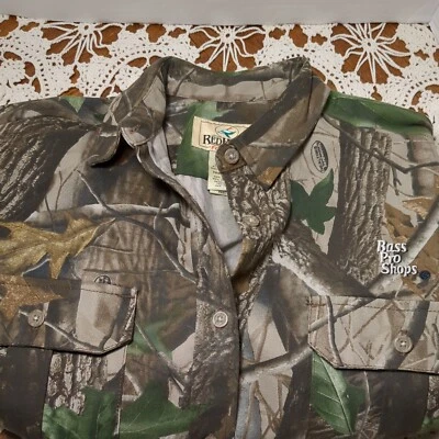 Camisa para mujer Bass Pro Shop pelirroja camuflada manga larga mediana Foto 1 de 4