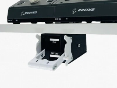 Boeing 737 Fuel Cut Off/Start Levers For Thrustmaster TCA Boeing Edition TQ - Image 1 of 4