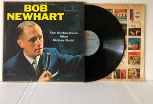 Bob Newhart THE BUTTON-DOWN MIND STRIKES BACK 1960 Warner Brother Mono Comedy VG - Picture 1 of 5