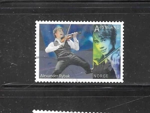 NORWAY SC# 1615 2010 ALEX RYBEK  MUSIC  COMMEMORATIVE USED RECENT STAMP - Picture 1 of 1