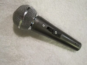 Realistic SM58 clone w\switch 1980s - Grey - Picture 1 of 1