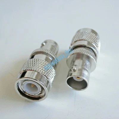 1Pcs TNC Male Plug To BNC Female Jack RF Connector Coax Adapter Radio Antenna - Image 1 of 4