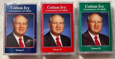 Cotton Ivy Commissioner Of Comedy 3 CASSETTE TAPE SET NEW! Volume I, II & III  - Image 1 of 2