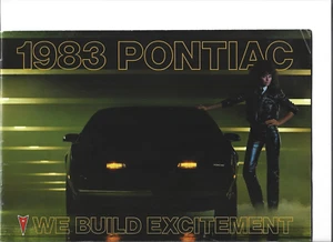 1983 Pontiac Brochure: Bonneville, Grand Prix, 6000, Firebird, Phoenix, Sunbird - Picture 1 of 1