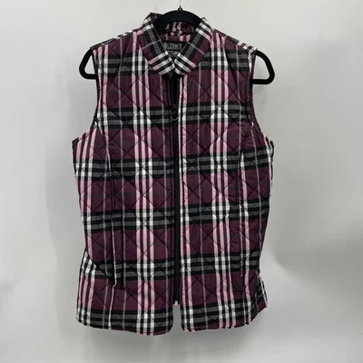 Outback Trading Company LTD Chaleco Acolchado a Cuadros Puffer Chaqueta Sin Mangas Mediana Foto 1 de 4