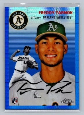 2023 Topps Platinum Anniversary #137 Freddy Tarnok Blue Prism Rookie - Image 1 of 2