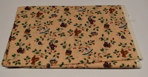 VINTAGE VIP CRANSTON Stoff OLD FASHIONED CHRISTMAS TOYS 37"X43" Bär Trommel Puppe - Bild 1 von 2