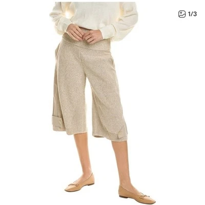 Culottes Stella Mccartney para mujer mezcla de lino con paneles cintura alta talla 40 nuevos con etiquetas Foto 1 de 4