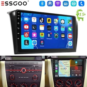 Radio estéreo de coche 9" 64 GB para Mazda 3 2003-2009 CarPlay Android 15 WiFi pantalla BT - Imagen 1 de 13