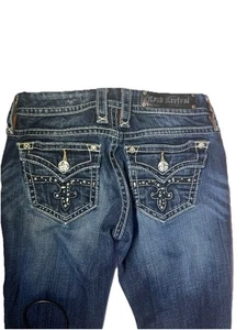 Rock Revival Jeans  “ Camila “ Easy Boot Cut - Size 25 - Picture 1 of 19