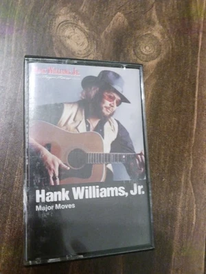 Major Moves by Hank Williams, Jr. Cassette, 1986 PolyGram Records Very Good Cond - Image 1 of 4