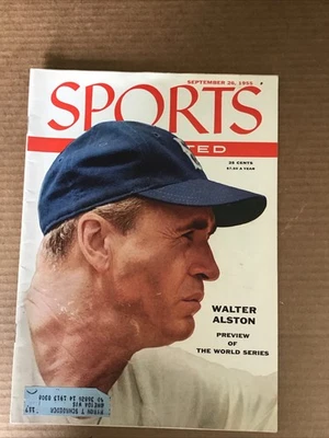 26/09/1955 DEPORTES ILUSTRADOS WALT ALSTON SERIE MUNDIAL VISTA PREVIA Foto 1 de 2