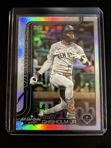 🔥Jazz Chisholm Jr 2025 Topps Update #ASG-42 All-Star Game Foil Yankees - Picture 1 of 2