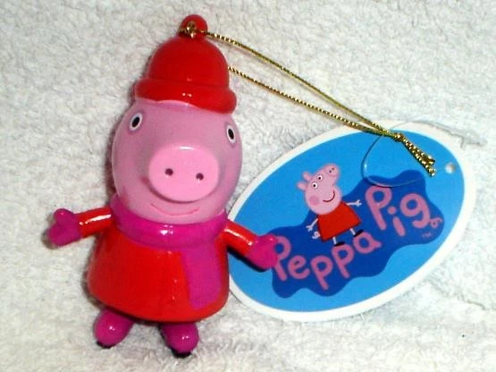 PEPPA PIG CON BUFANDA ADORNO NAVIDAD NUEVO CON ETIQUETA Foto 1 de 1