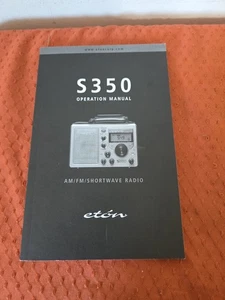 Eton Grundig S350 solo manuale di funzionamento - Foto 1 di 3