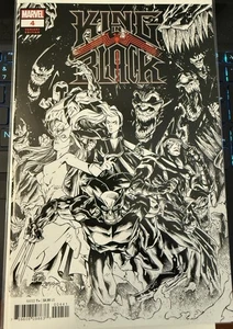Cómics de Marvel King in Black #4 Stegman variante 1:500 1st Sai Demon Days casi nuevo - Imagen 1 de 12