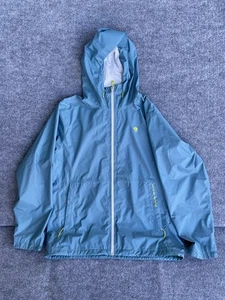 Chaqueta Mountain Hardwear Para Hombre XL Verde Buscador Cremallera Completa Impermeable Con Capucha. - Imagen 1 de 15