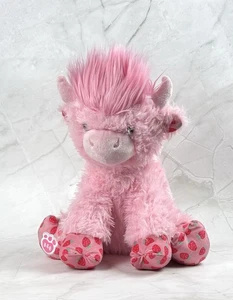 Build A Bear BAB Strawberry Highland Kuh Stofftier Rosa Plüsch 2024 Selten - Bild 1 von 6
