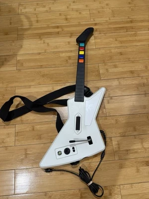 Guitar Hero Xbox 360 Xplorer Wired Controller 95055 RedOctane TESTED  - Image 1 of 4