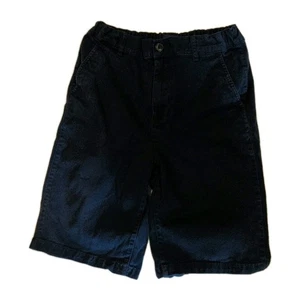 Childrens Place Navy Blue Uniform Shorts Boys 14 Adjustable Waist - Picture 1 of 3