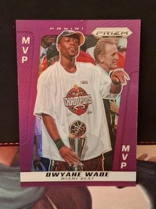 2024-25 Panini Prizm Deca FOTL Dwayne Wade MVP Purple /99 Miami Heat SP Legend  - Picture 1 of 3