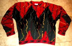 Maglione multicolore da uomo Coogi Australia COOGI 3D taglia (L) cotone - Foto 1 di 12