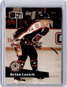 1991-92 Pro Set Brian Leetch New York Rangers #309 - Picture 1 of 2