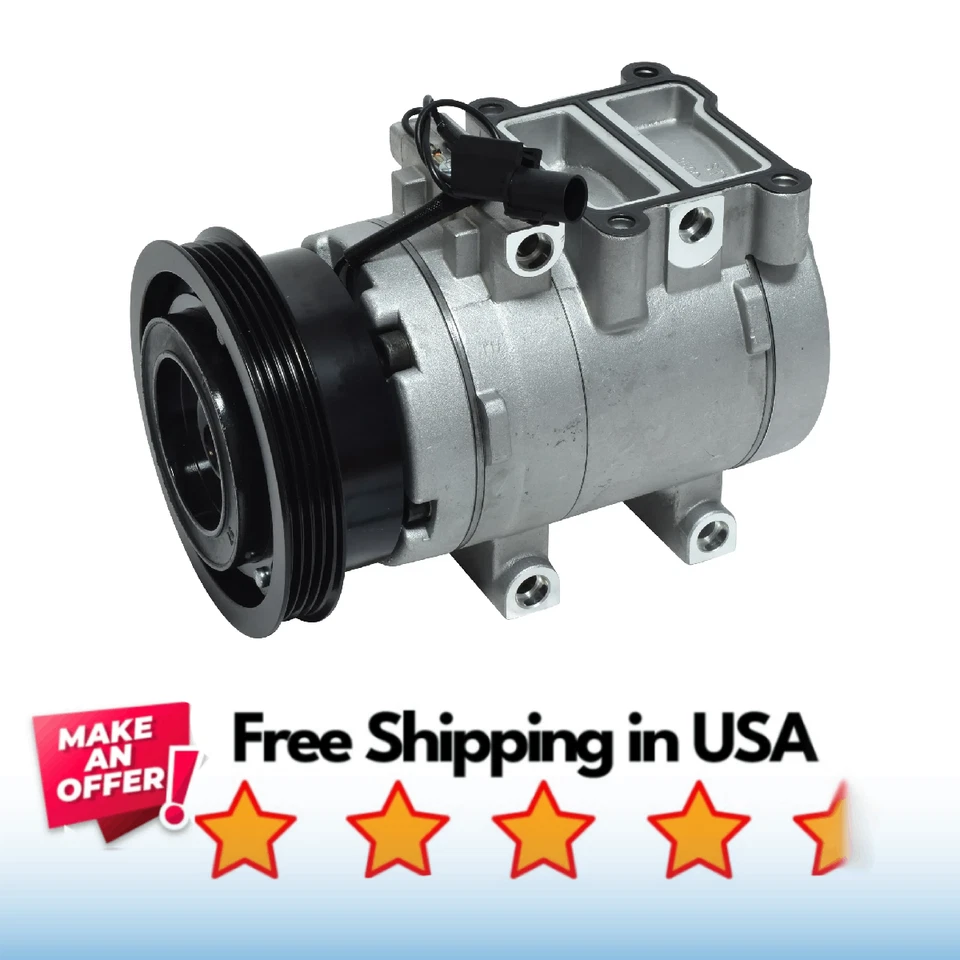 Compressor A/C Fit Kia Rio 2003-2005 97701FD000 - Image 1 of 1