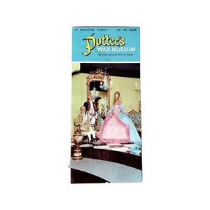 1965 POTTERS WAX MUSEUM International Hall of Fame St Augustine Florida Broschüre - Bild 1 von 4