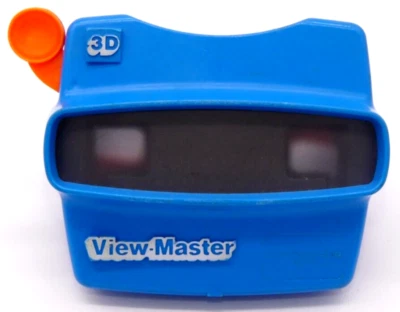 Vintage Blue View-Master 3D Slide Picture Viewer Toy USED - Image 1 of 4