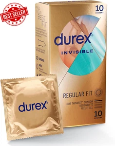 Invisible Condoms Ultra Thin, Pack of 10 - Picture 1 of 12