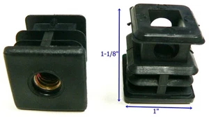 Inserto de muebles de enchufe de rueda Oajen para métrica M8 - 1.25 hilo, uso con 1" OD - Imagen 1 de 1
