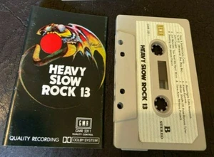 Heavy Slow Rock 13 Cassette Tape Album HTF retro collectable pop music - Picture 1 of 2