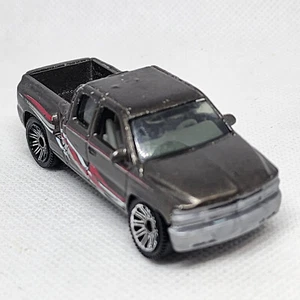 1998 Matchbox 1:76 1999 Gray Chevrolet Silverado - Picture 1 of 11